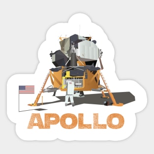 Apollo Lunar Module Sticker